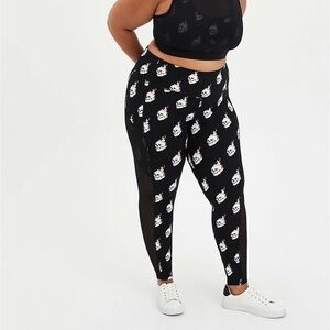 Torrid skull flame active leggings